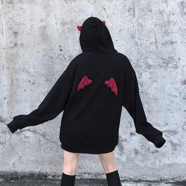 Devil Black Hoodie AD10188