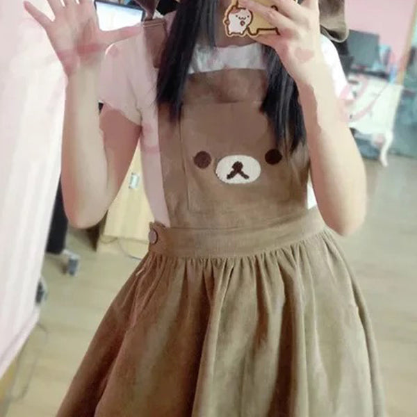 Cutie Rilakkuma Overall Dress  AD0012