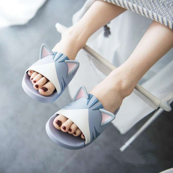 Kawaii Cat Ears Slippers AD11509