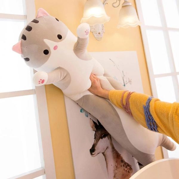 Cute Laying Down Kitty Plushie AD11289