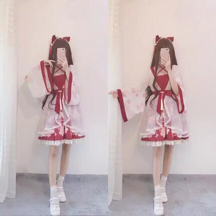 Japanese Ponyo Cosplay Dress AD10003