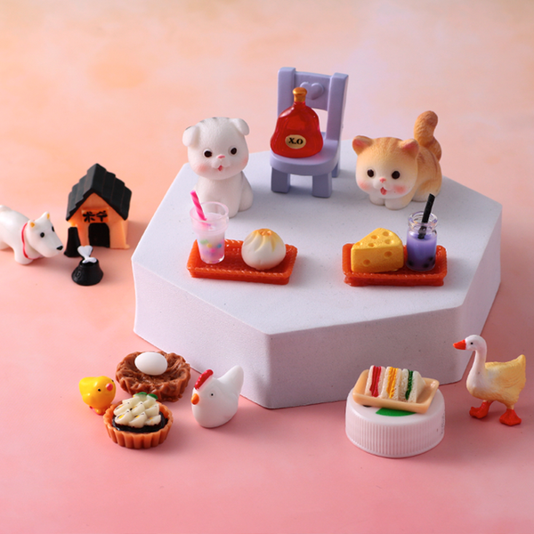 Mini food & play ornament FU0002