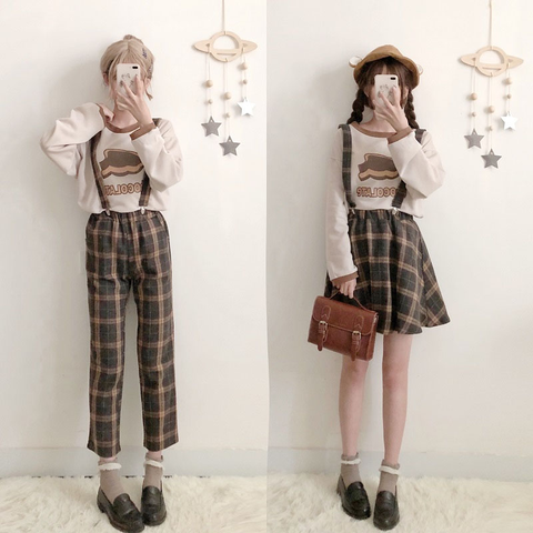 Cute Shirt +Skirt/Pants Outfit AD10083