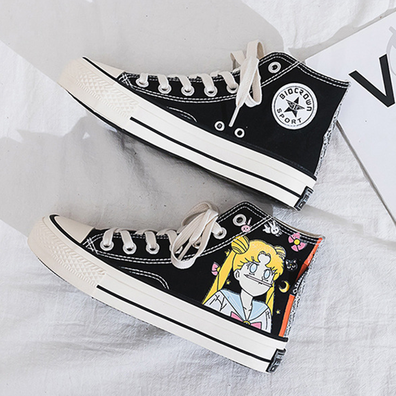 Sailor Moon Hand-painted Shoes AD11036