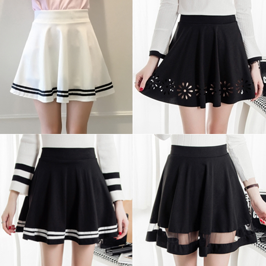 Students Navy Skirt AD10039