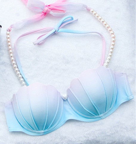 Sweet Gradient Shell Beachwear Bikini AD10029