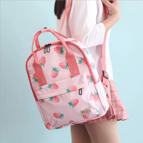 Strawberry Backpack AD12032