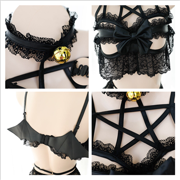 Lace Devil Underwear Set AD10246