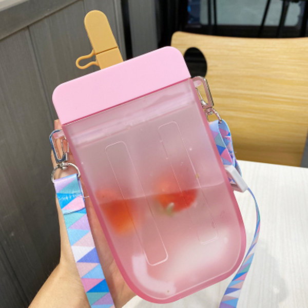 Plastic Transparent Portable Water Bottle AD11511