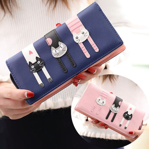 Zipper Cat Wallet AD10959