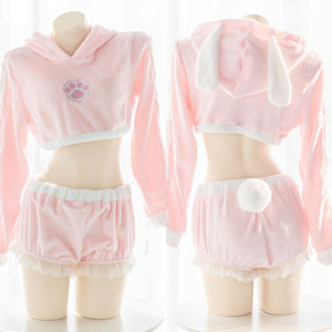 Pink Bunny Outfit AD11092