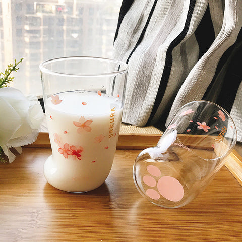 Sakura Cat's Paw Glass AD11564