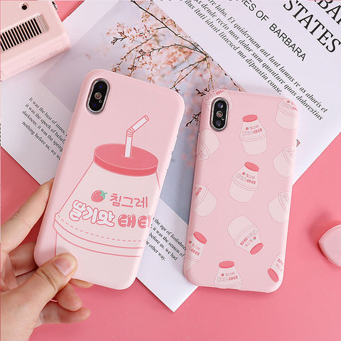 Strawberry Yakult Iphone Case AD11049