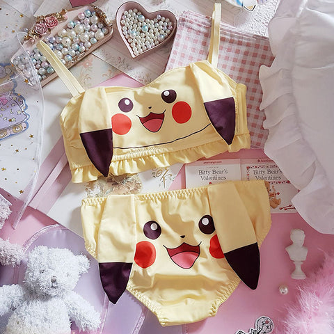 Pokemon Pikachu Lingeries Set AD11655