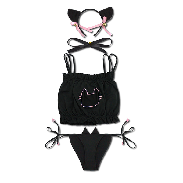 Kawaii Cats Lingerie Suits AD0046