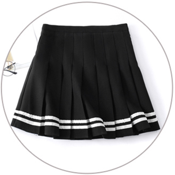 Tall Waist Tennis Pleated Skirt AD10378