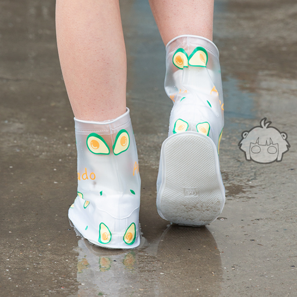 Cute Transparent Festival Feet Red AD11469