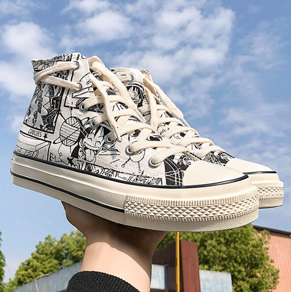 One Piece Canvas Shoes AD11034