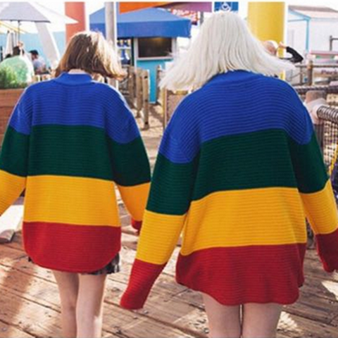 Rainbow Colorful Sweatshirt AD10217