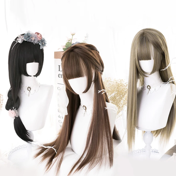 Long Straight Wig AD10627