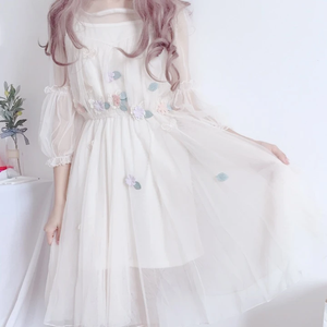 Fairy Floral Gauze Dress AD10825