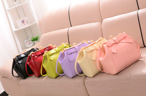 4 Colors Bowknot Hand Bag/Shoulder Bag AD10235