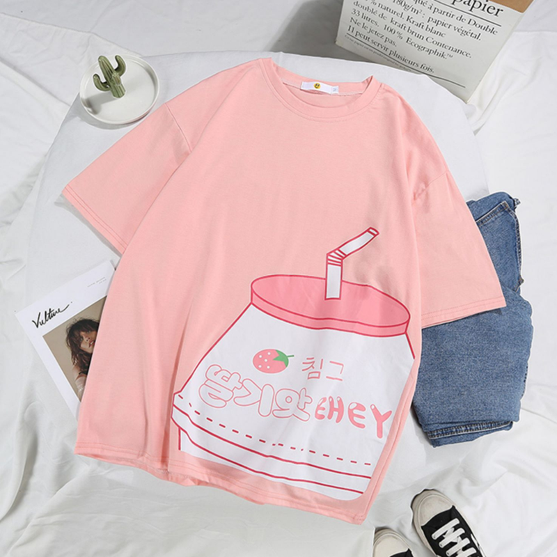 Pink / Green T-shirt AD11427