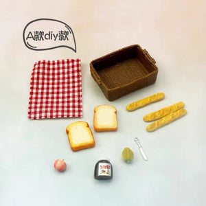 Mini Bread Basket DIY Ornament FU0005