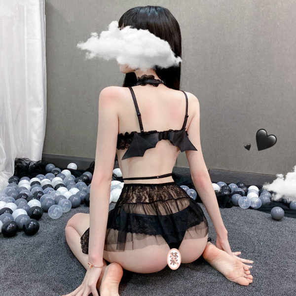 Lace Devil Underwear Set AD10246