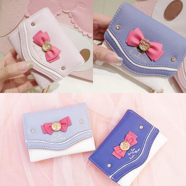 Sailor Moon Bowknot Fold Wallet AD10329