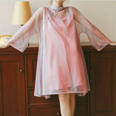 Harajuku Transparent Dress AD10065