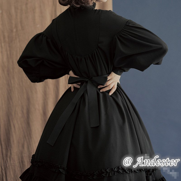 Lolita Lantern Sleeve Dress AD11376