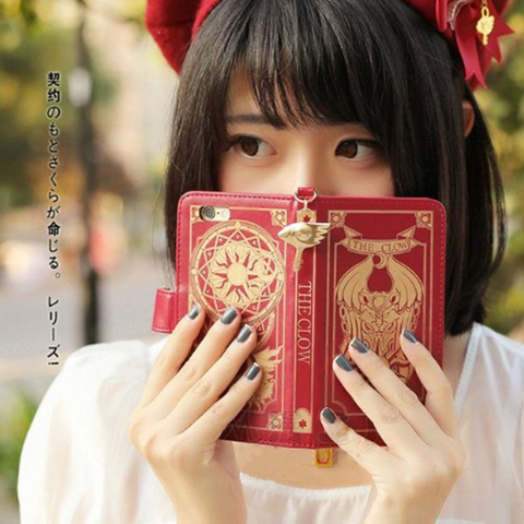 Cardcaptor Sakura Book Phone Case AD10365