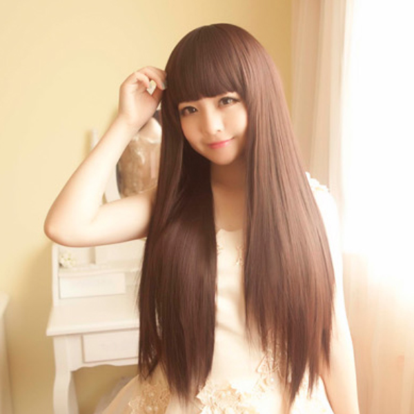 Black Straight Hair Wig AD10103