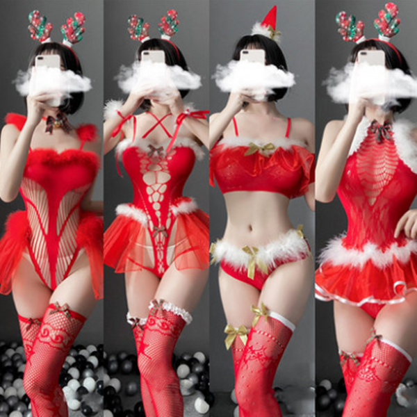 Christmas Maid Lingeries Suit AD12749
