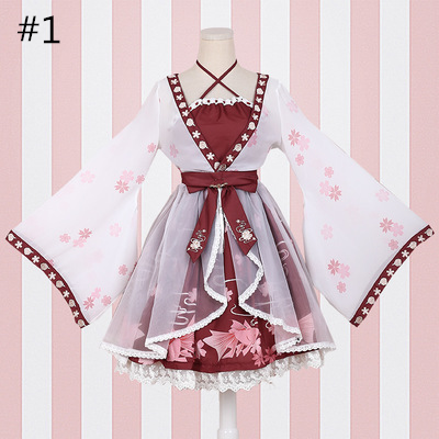 Japanese Ponyo Cosplay Dress AD10003