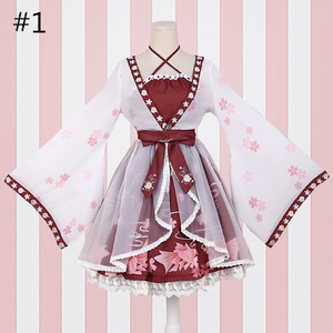 Japanese Ponyo Cosplay Dress AD10003