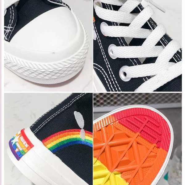 Rainbow Canvas Shoes AD11231