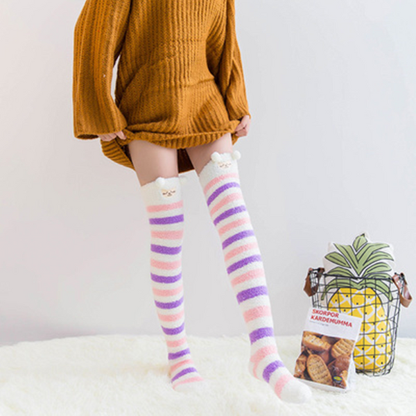 Kawaii Soft Plush Stockings AD11807