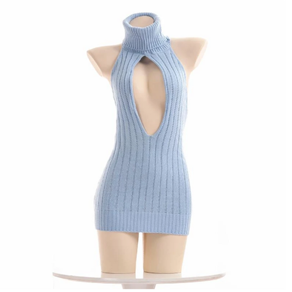Virgin Killer Hollow Chest Sweater AD11200