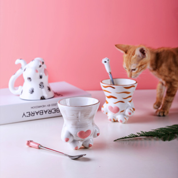 Cat Paw Spoon + Cup Set AD10553