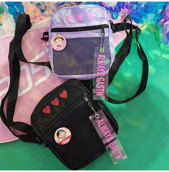 Cute Heart Print Bag AD10954