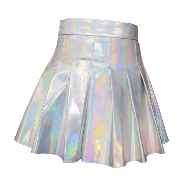 Harajuku Laser Pleated Skirt AD10041