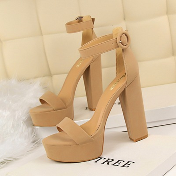 Date Night Open High Heels Sandal Shoes AD11616