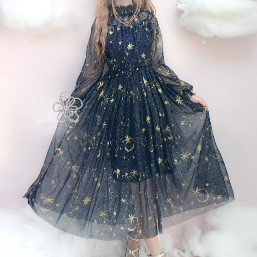 Embroidered star dress online
