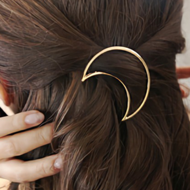 Crescent Moon Hair Clip AD10040