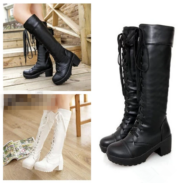 Harajuku Lace Martin Boots AD3270