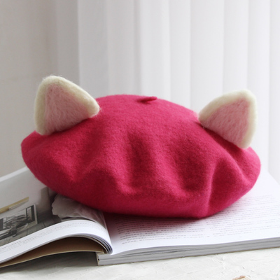 Sweet Cat Ear Beret AD0275