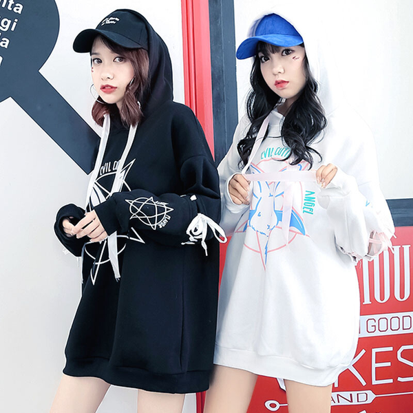 Bunny Hoodie Pullover AD0131