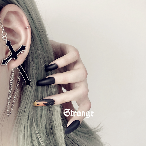 Harajuku Cross Earrings AD110540